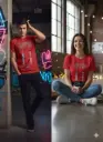 Diwali special "Teri mujhse phatti hai" graphic printed oversized blue tshirt for men and women