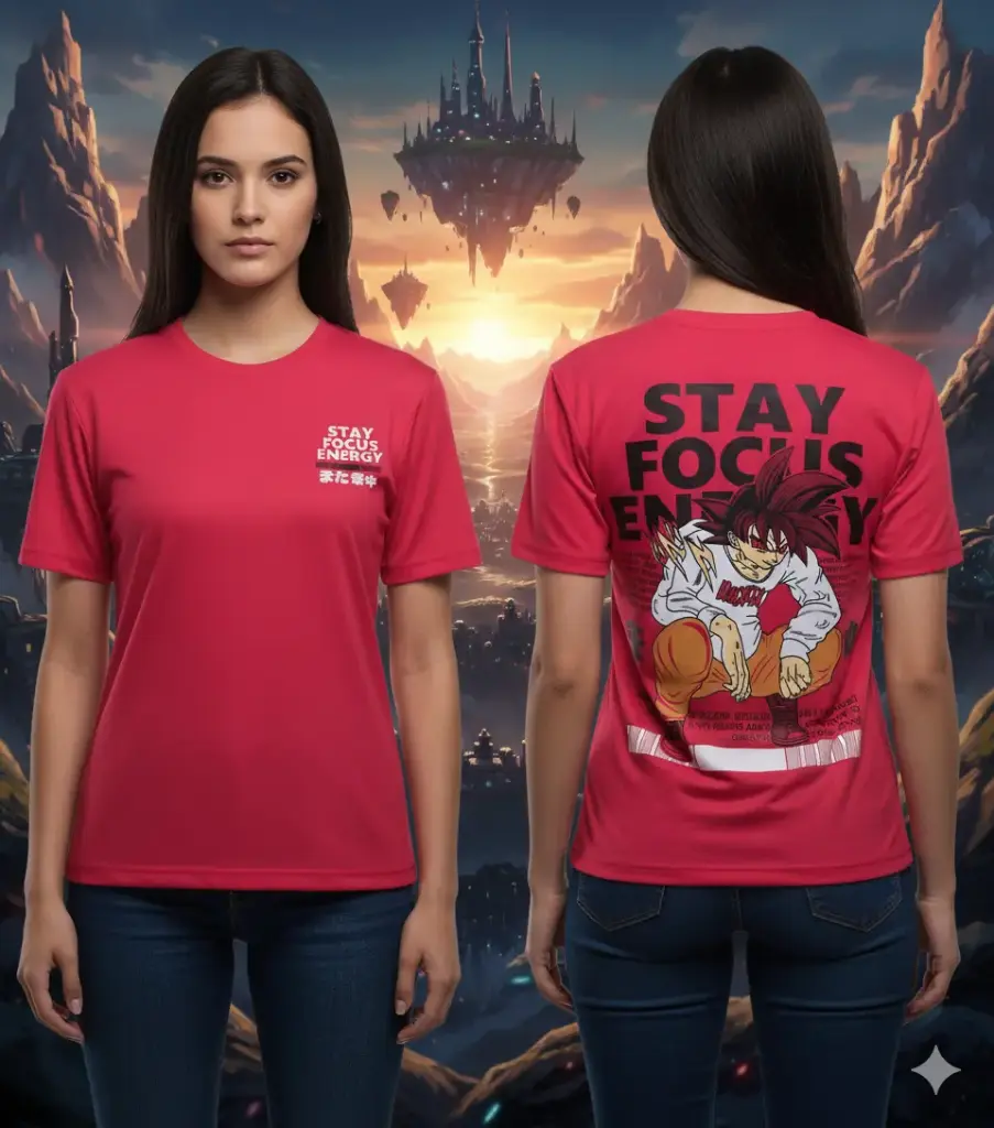 Red – Focus Energy Tee (M)